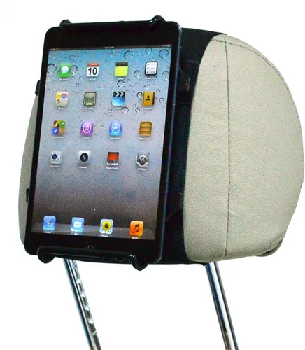 Vista 6 de TFY Soporte universal para reposacabezas de automóvil, compatible con tabletas de 7 a 11 pulgadas, iPad, Samsung Galaxy Tab & Note, correa