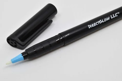 Vista 5 de DirectGlow - Marcador de tinta UV invisible con llavero LED ultravioleta