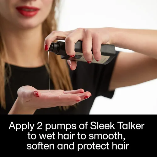 Vista 3 de ghd Duet Style Power Couple - Estilizador de cabello de aire caliente 2 en 1 (Negro) con elegante Talker Wet to Sleek Hair Styling Oil