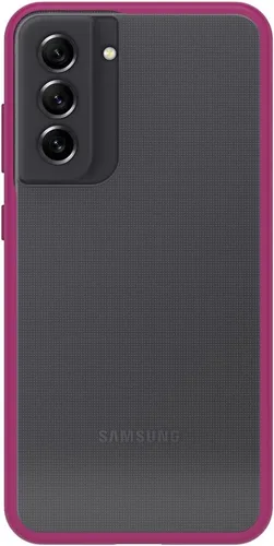 Vista 3 de OtterBox Funda para Galaxy S21 FE 5G (Only) Prefix Series, color rosa fiesta, ultrafina, apta para bolsillo, bordes elevados que protegen la cámara