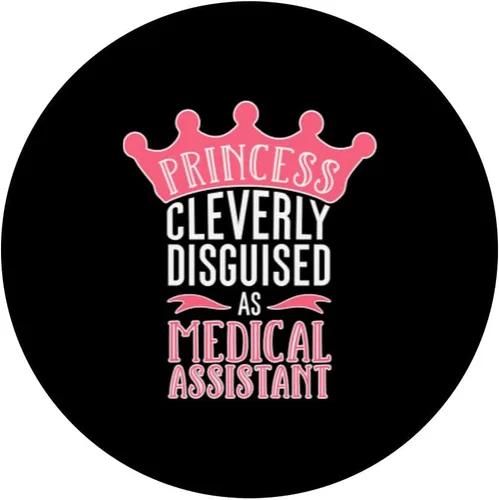 Vista 3 de PopSockets de asistente médico intercambiable PopGrip