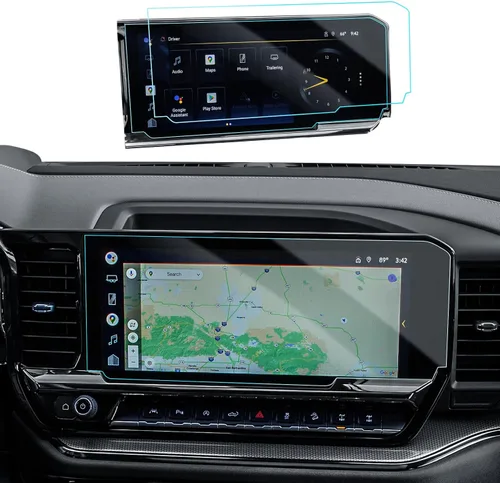 Vista 39 de Protector de Pantalla de Coche para 2015 2016 2017 2018 2019 Cadillac CTS Accesorios Navegación Pantalla Táctil Protector de Película de Vidrio