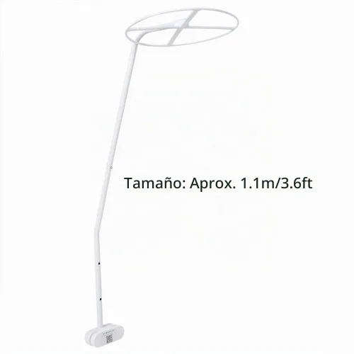 Vista 4 de Haofy Soporte de red para cama, soporte de red ajustable con clip para cuna, soporte para toldo de cuna, accesorios de red para cuna para cama