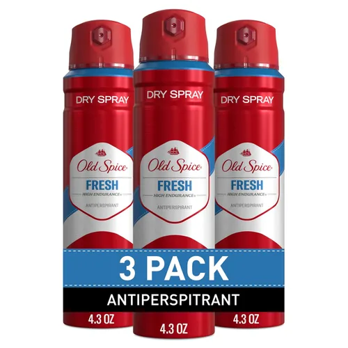 Vista 11 de Old Spice Dry Spray Desodorante antitranspirante para hombres, frescura 24/7, protección 24/7 sudor y olor, suave para la piel con acondicionadores