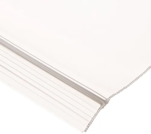 Vista 98 de Aviditi Poly Bolsa con cierre hermético blanco, 10" x 12", Azul, 1000