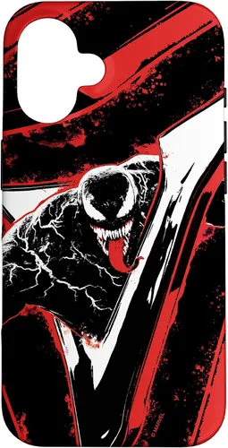 Vista 32 de Marvel Venom: Let There Be Carnage - Carcasa para iPhone 17, color rojo y negro