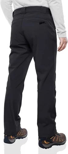 Vista 2 de Outdoor Ventures Lite - Pantalones deportivos impermeables y resistentes al viento para hombre, con forro polar, para senderismo, esquí, nieve