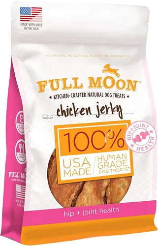 Vista 10 de Full Moon - Cecina de pollo saludable, totalmente natural, de grado humano para perros, para las articulaciones y cadera, 12 onzas