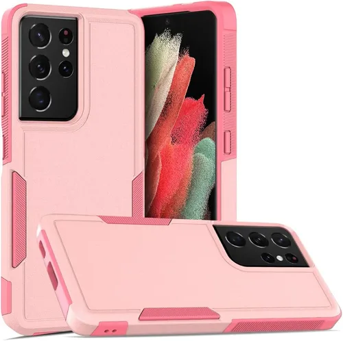 Vista 78 de Funda WOGROO para Samsung Galaxy Z Fold 4 - Funda protectora para teléfono a prueba de golpes, duradera, negra