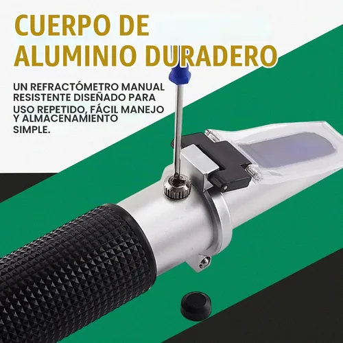 Vista 6 de Ade Advanced Optics RHB-10ATC-1 Refractómetro Brix 0-10% ATC 4 SAP, refrigerante CNC