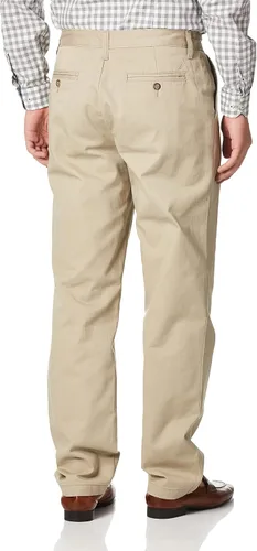 Vista 3 de Nautica Pantalones de sarga de ajuste clásico para hombre