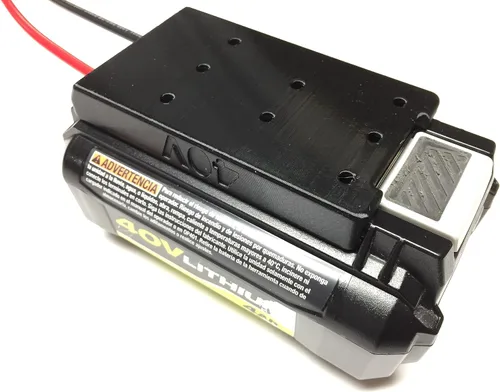 Vista 2 de Adaptador 10AWG para 40V Ryobi batería de iones de litio Dock Power Connector Wire Robotics Robótica de Alambre