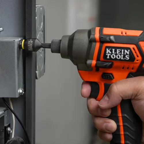 Vista 10 de Klein Tools 65400 KNECT Juego de 15 piezas de pasadores de enchufe, juego de enchufes de impacto SAE con estuche MODbox, enchufes, puntas