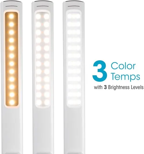 Vista 3 de OttLite Lámpara de escritorio LED Emerge con puerto de carga USB de 2.1 A