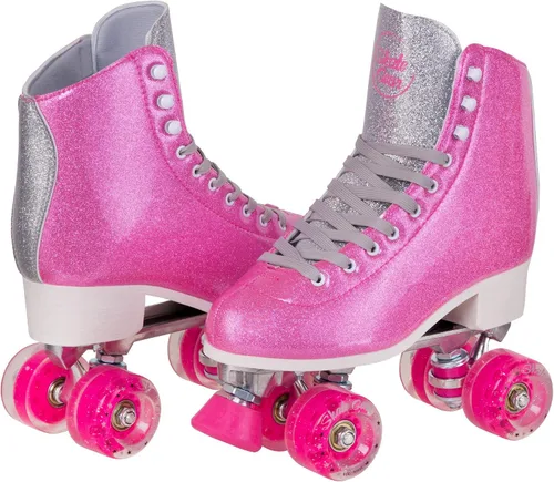 Vista 6 de Skate Gear Sparkly Patines retro de cuatro ruedas