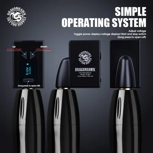 Vista 6 de Dragonhawk B1 RCA - Fuente de alimentación inalámbrica de batería