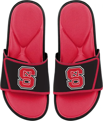 Vista 249 de FOCO Sandalias deportivas de espuma para ducha con logotipo de equipo universitario de la NCAA para hombre