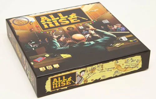 Vista 2 de Juego de mesa All Rise - ¡El ridículo juego de narración de historias y debate en la sala de audiencias!