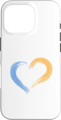 Vista 20 de Ukraine Heart Case for iPhone 16