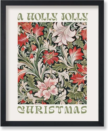 Vista 59 de Poster Master A Holly Jolly - Póster navideño, arte de invierno, diseño de pared moderno, regalo para hombres y mujeres, gran decoración para sala