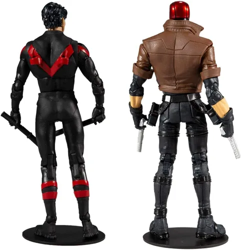 Vista 5 de McFarlane Toys DC Multiverse Red Hood and Nightwing - Figura de acción de 7 pulgadas