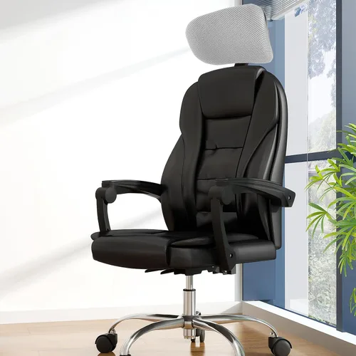 Vista 9 de Accesorio para reposacabezas de silla de oficina Universal: Extensión de silla de reposacabezas ajustable Accesorios de oficina - Cojín de soporte