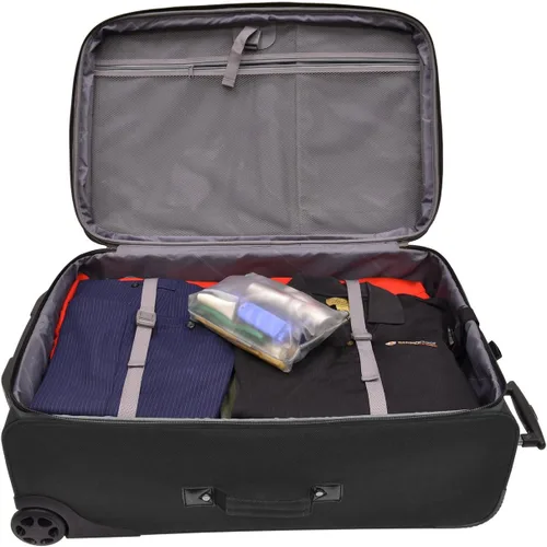 Vista 2 de Traveler 's Choice Unisex-Adult convencionales II 30" Rugged rollaboard, Negro), TC0804K29