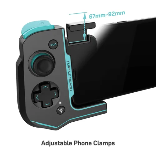 Vista 6 de Turtle Beach Atom Mobile Game Controller with Bluetooth for Cloud Gaming on Android Mobile Devices with Compact Shape, Console Style Controls & Low