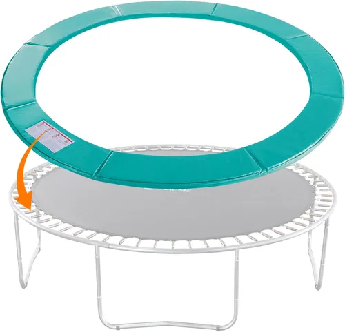 Vista 20 de ExacMe Almohadilla de repuesto para trampolín de 16, 15, 14, 13, 12, 10, 8 pies, cubierta de resorte de seguridad impermeable, almohadilla de marco