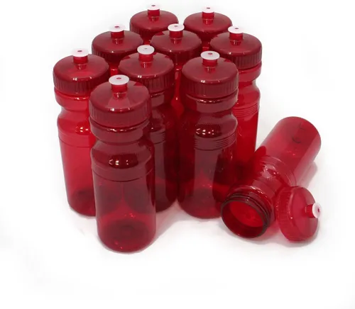 Vista 13 de Rolling Sands - Botellas de agua de plástico sin BPA de 24 onzas, juego de 10, fabricadas en Estados Unidos