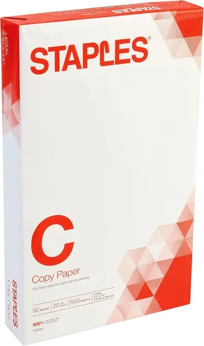 Vista 10 de Staples TRU RED - Papel para impresora de 8.5 x 11 pulgadas, diseñado para impresoras de alta velocidad, brillo 92, color blanco (500 hojas/resma)