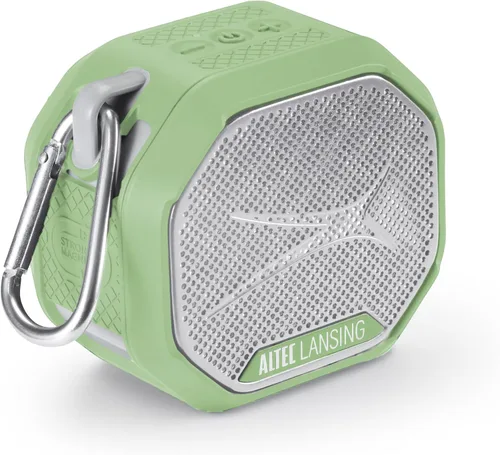 Vista 11 de Altec Lansing HYDRATREK - Altavoz Bluetooth magnético, impermeable IP67, altavoz portátil, emparejamiento inalámbrico verdadero, carga rápida USB-C