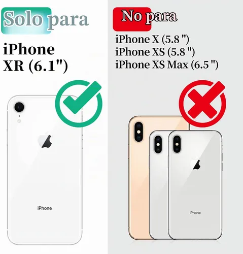 Vista 2 de Cozycase Funda impermeable para iPhone XR (10), a prueba de golpes, a prueba de polvo, con protector de pantalla integrado para Apple iPhone XR