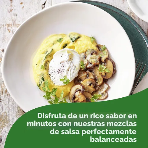 Vista 5 de Mezcla de salsas Knorr para comidas simples y guarniciones Hollandaise, sin sabores artificiales, sin GMS añadido 0.9 oz, paquete de 24