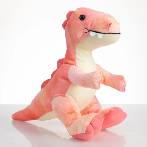 Vista 16 de HollyHOME Animal de peluche de dinosaurio, juguetes de peluche de Azul