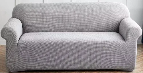 Vista 12 de Fundas elásticas para sofá de 1, 2, 3, 4 plazas, funda protectora de sofá individual de terciopelo para perros, mascotas, funda para sofá, funda #24
