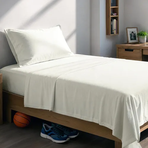 Vista 23 de SUPREME ELEGANCE - Sábanas de 100% algodón orgánico, ligeras y transpirables, con esquinas profundas, sábanas de percal frescas y vigorizantes