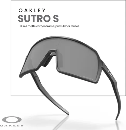 Vista 19 de Oakley Sutro OO9406 / OO9462 - Lentes de sol para hombre, kit de correa de accesorios, bolsa de microfibra