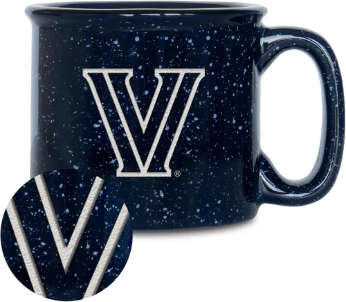 Vista 111 de Rico Industries NCAA Speckle 12oz Laser Engraved Campfire Mug