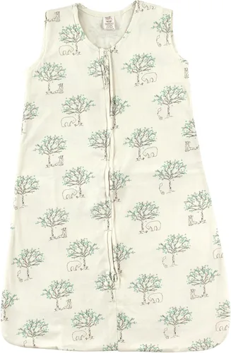 Vista 5 de Touched by Nature - Bolsa de dormir portátil unisex de algodón orgánico para bebé, Saco de dormir de algodón orgánico sin mangas, saco de dormir