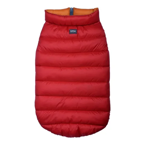 Vista 4 de Abrigo para Perro Red Dingo Puffer Rojo Naranja 30 cm