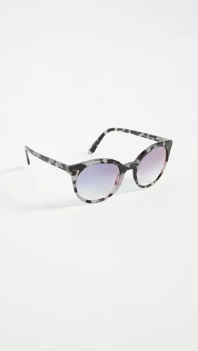 Vista 2 de Prada Gafas de sol redondas clásicas para mujer, color gris habana, talla única, gris, (Grey Havana)