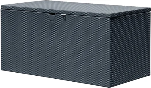 Vista 14 de Arrow Caja de almacenamiento de acero galvanizado en caliente de 134 galones Spacemaker Spacemaker de 4 x 2 pies Antracita