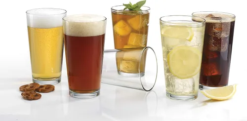 Vista 3 de Luminarc Vaso de cerveza de pub, 16 onzas, juego de 9 (compra 8, obtén 1 gratis)