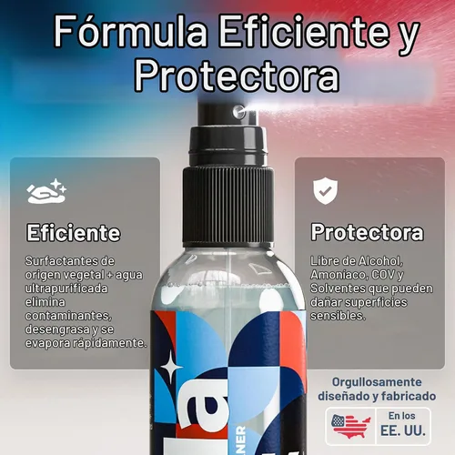 Vista 3 de Koala - Kit de limpiador de lentes de lentes (1 botella limpiadora de lentes + 1 paño de microfibra) Kit de limpieza de lentes, pantalla