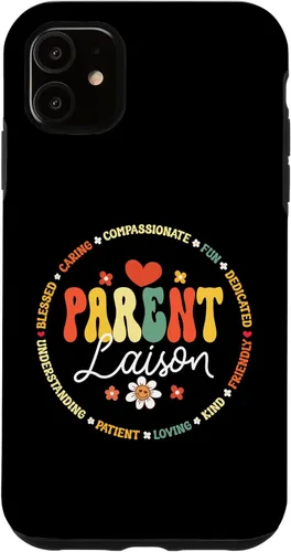 Vista 5 de iPhone 15 Parent Liaison Appreciation Week Back to School PTA Case