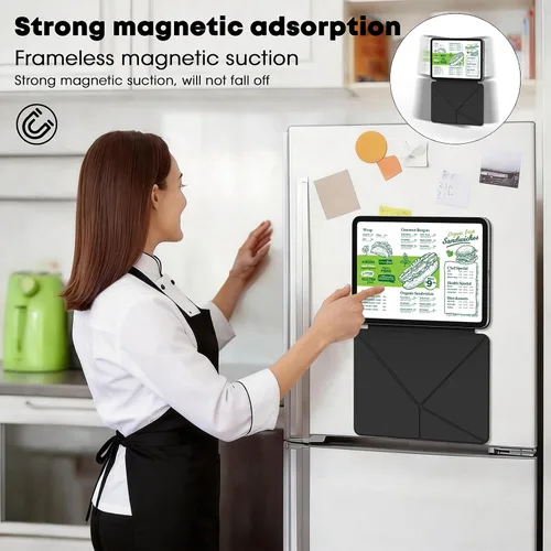 Vista 7 de Kenke Funda magnética desmontable para iPad A16/10ª generación de 11/10.9 pulgadas 2025/2022, funda magnética desmontable para iPad con soporte