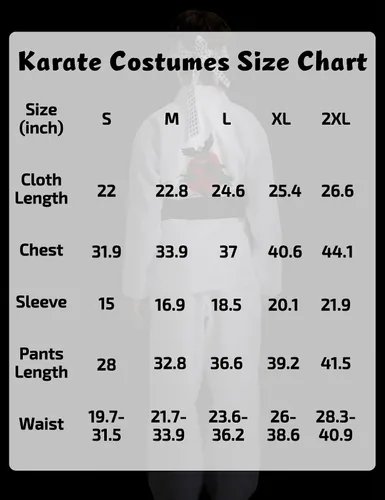 Vista 7 de Mahoon Karate Gi Costume for Kids with Belt & Headband