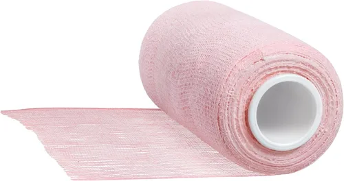 Vista 2 de McKesson Botas Unna Rosa 4" x 10 Yd con Óxido de Zinc 2069S, 1 Ct