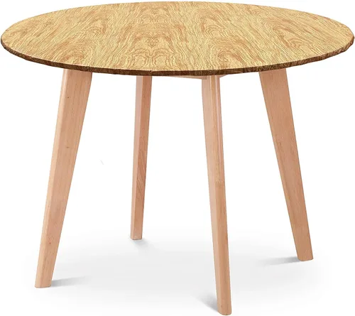 Vista 2 de Jobar IdeaWorks - Mantel decorativo elástico para mesa, diseño de acabado de madera, tamaño único (JB8386)